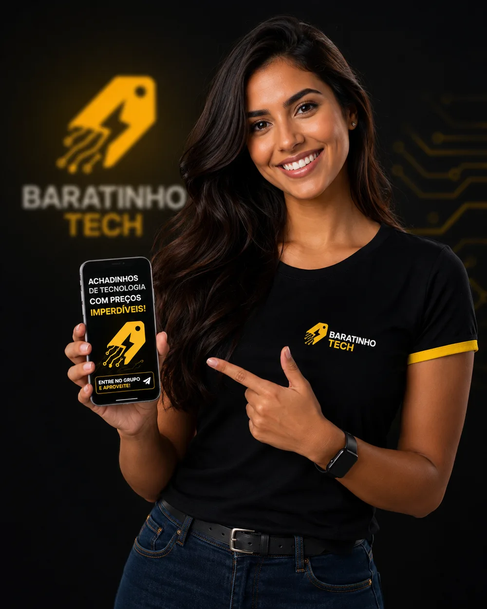 Maya, especialista da Baratinho Tech
